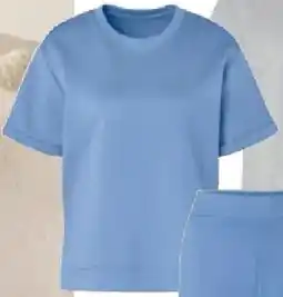 Tchibo Eduscho Shirt aus Modalmix, blau Angebot
