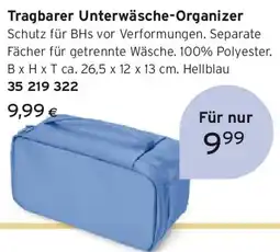 Tchibo Eduscho Tragbarer Unterwäsche-Organizer Angebot