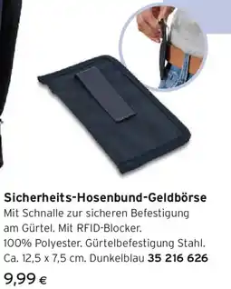 Tchibo Eduscho Sicherheits-Hosenbund-Geldbörse Angebot
