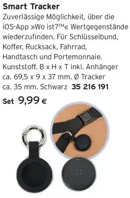 Tchibo Eduscho Smart Tracker mit Anhänger, weiß Angebot