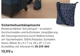 Tchibo Eduscho Sicherheits-Umhängetasche Angebot