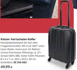 Tchibo Eduscho Kleiner Hartschalen-Koffer Angebot