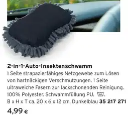 Tchibo Eduscho 2-in-1-Auto-Insektenschamm Angebot