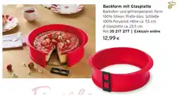 Tchibo Eduscho Backform mit Glasplatte Angebot
