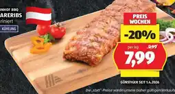 Hofer MINHOF BBQ SPARERIBS mariniert Angebot