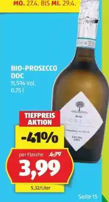 Hofer BIO-PROSECCO DOC Angebot