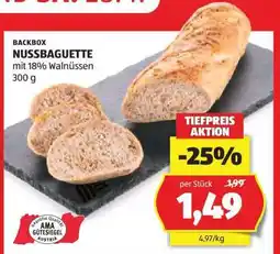 Hofer NUSS-BAGUETTE Angebot