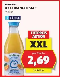 Hofer INNOCENT XXL ORANGENSAFT Angebot