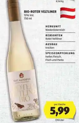Hofer BIO-ROTER VELTLINER Angebot