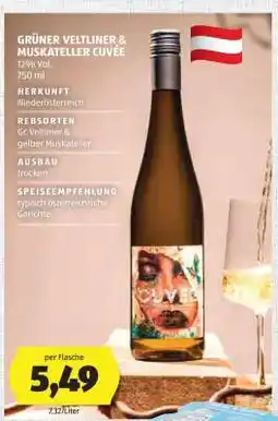 Hofer GRÜNER VELTLINER & MUSKATELLER CUVÉE Angebot