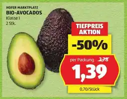 Hofer Bio-Avocados Angebot