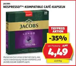 Hofer NESPRESSO *-KOMPATIBLE CAFÉ-KAPSELN Angebot