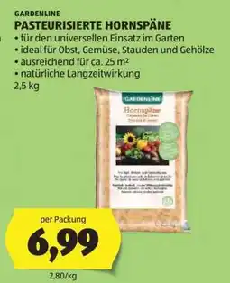 Hofer GARDENLINE PASTEURIERTE HORNSPÄNE Angebot