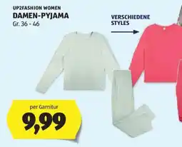 Hofer UP2FASHION WOMEN DAMEN-PYJAMA Angebot
