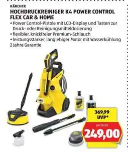 Hofer HOCHDRUCKREINIGER K4 POWER CONTROL FLEX CAR & HOME Angebot