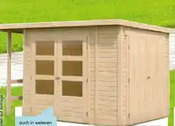 Hellweg Gartenhaus Kombi Pultdach Angebot