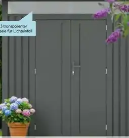 Hellweg Durabil Metall-Gerätehaus Mauritius Angebot