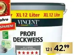 Hellweg Vincent Innenfarbe Profi Deckweiss Angebot