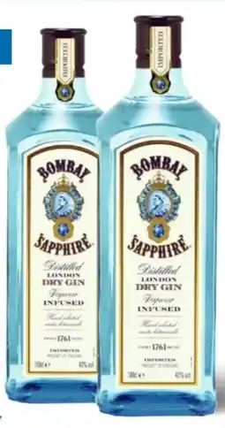 T&G Bombay Sapphire London Dry Gin Angebot