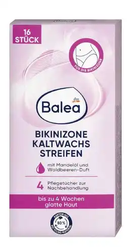 dm Balea Bikinizone Kaltwachsstreifen Angebot