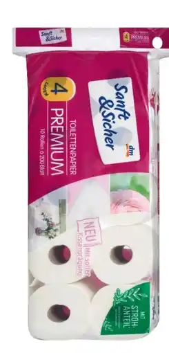 dm Sanft & Sicher Premium Toilettenpapier Angebot