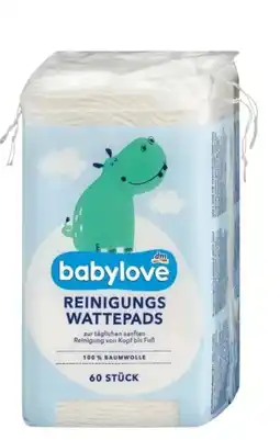 dm Babylove Reinigungs-Wattepads Angebot