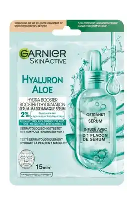 dm Garnier SkinActive Tuchmaske Hyaluron Aloe Angebot
