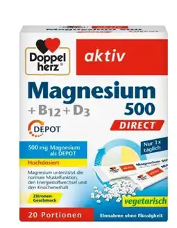 dm Doppelherz Aktiv Magnesium 500 Angebot