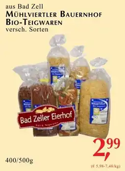 Winkler Markt Mühlviertler bauernhof bio-teigwaren Angebot