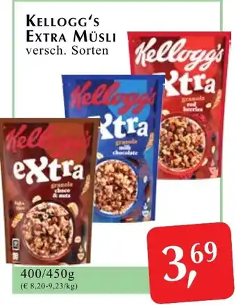 Winkler Markt Kellogg's extra müsli Angebot