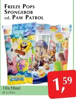 Winkler Markt Freeze pops spongebob od. paw patrol Angebot