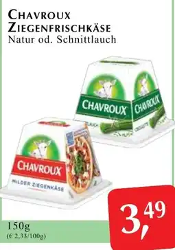 Winkler Markt Chavroux ziegenfrischkäse natur od. schnittlauch Angebot
