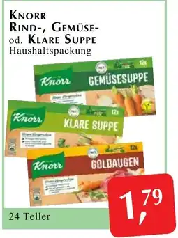 Winkler Markt Knorr rind, gemüse- od. klare suppe haushaltspackung Angebot