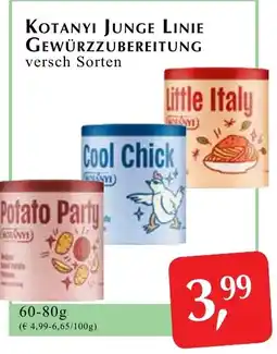 Winkler Markt Kotanyi junge linie gewürzzubereitung Angebot