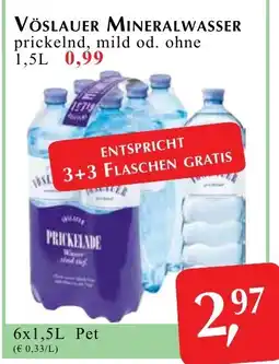 Winkler Markt Vöslauer mineralwasser Angebot
