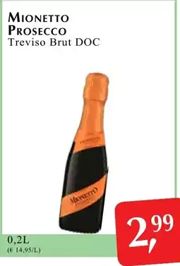 Winkler Markt Mionetto prosecco treviso brut doc Angebot