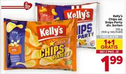 Billa Kelly's Chips od. Snips Party div. Sorten Angebot