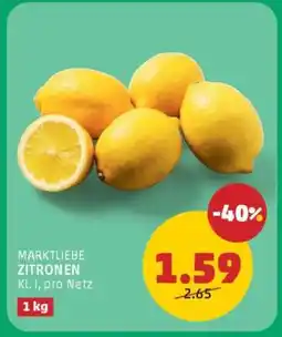 PENNY MARKTLIEBE ZITRONEN Angebot