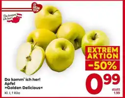 Billa Apfel Golden Delicious Angebot