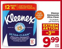Billa Kleenex Küchenrolle Ultra-Clean Angebot