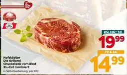 Billa Hofstädter Die Grillerei Chucksteak vom Rind XL-Cut mariniert Angebot