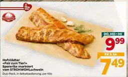 Billa Hofstädter Fair zum Tier Spareribs mariniert vom Strohwohlschwein Angebot