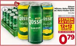 Billa Gösser Märzen, Natur-radler od. Natur-radler 0,0% Angebot