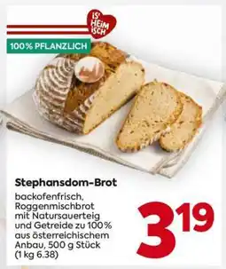 Billa Stephansdom-Brot Angebot