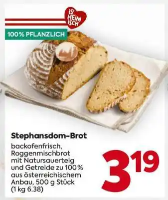 Billa Stephansdom-Brot Angebot