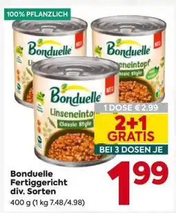 Billa Bonduelle Fertiggericht div. Sorten Angebot