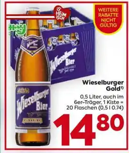 Billa Wieselburger Gold Angebot