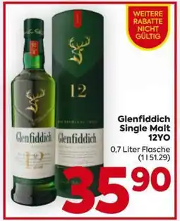 Billa Glenfiddich Single Malt 12YO Angebot