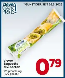 Billa clever Baguette div. Sorten Angebot