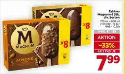 Billa Eskimo Magnum 8 Stk. div. Sorten Angebot